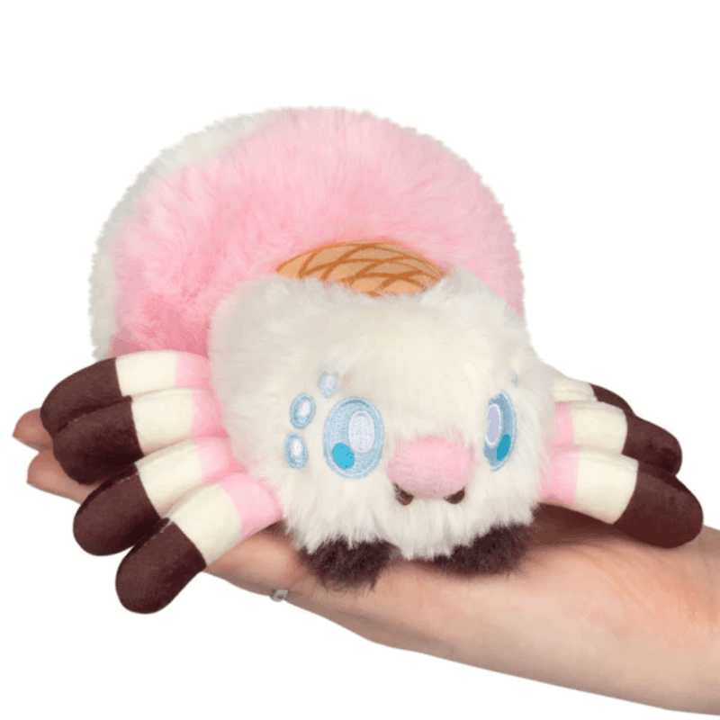Front view of the Squishable Alter Egos Ice Cream Spider plush toy