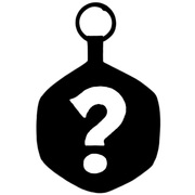 Mystery icon silhouette for Squishable Let’s Roll plush D20 keychain blind box