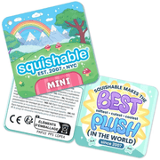 Official Squishable Mini plush toy product tags