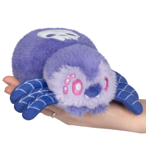 Front view of the Squishable Alter Egos Skull Spider plush toy