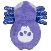 Top view of the Squishable Skull Spider plush showing its embroidered skull motif and eight legs