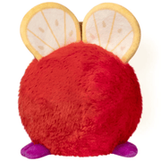 Back view of the Squishable Snacker Fruit Fly S1E3 plush toy