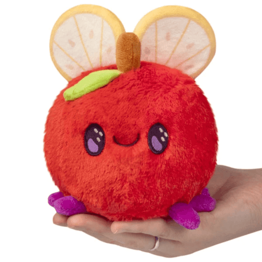 Front view of the Squishable Snacker Fruit Fly S1E3 plush toy