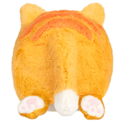 Squishable Snacker Kitty orange cat plush rear view with fluffy tail