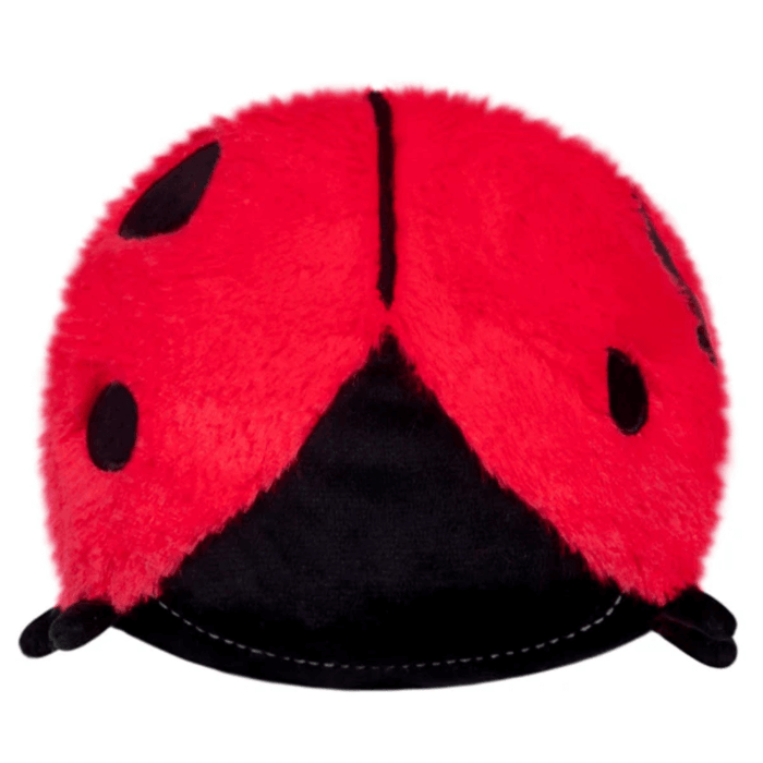Squishable Snacker Ladybug plush toy back view showing ladybird wings and spots