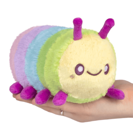 Squishable Snacker Rainbow Caterpillar plush front view