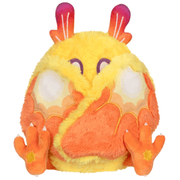 Mini Squishable Solar Mothman plush with wings folded