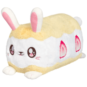 Squishable Toobling Strawberry Sandwich Bunny plush with pink bunny ears and strawberry details