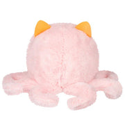 Back view of Squishable Undercover Snacker Corgi in Octopus plush showing pink fluffy body and ears