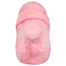 End view of Squishable Worm Plush showing rounded plush shape and soft pink finish