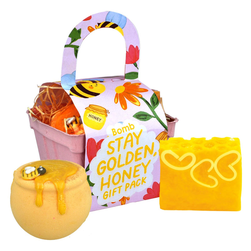 Stay Golden Honey Punnet Gift Pack - Something Different Gift Shop