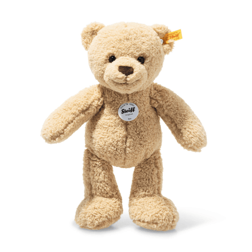 Steiff Ben Teddy bear 30cm in beige soft plush standing forward on a white background