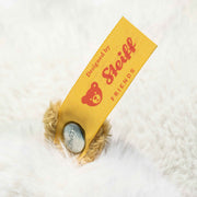 Close-up of Steiff Button in Ear tag on Gilda goose plush – Steiff bears