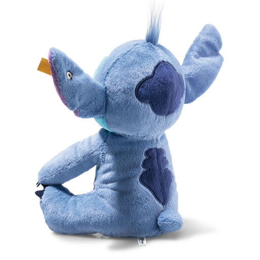 Back view of Steiff Stitch plush showing patches, tail and ears – Steiff bears