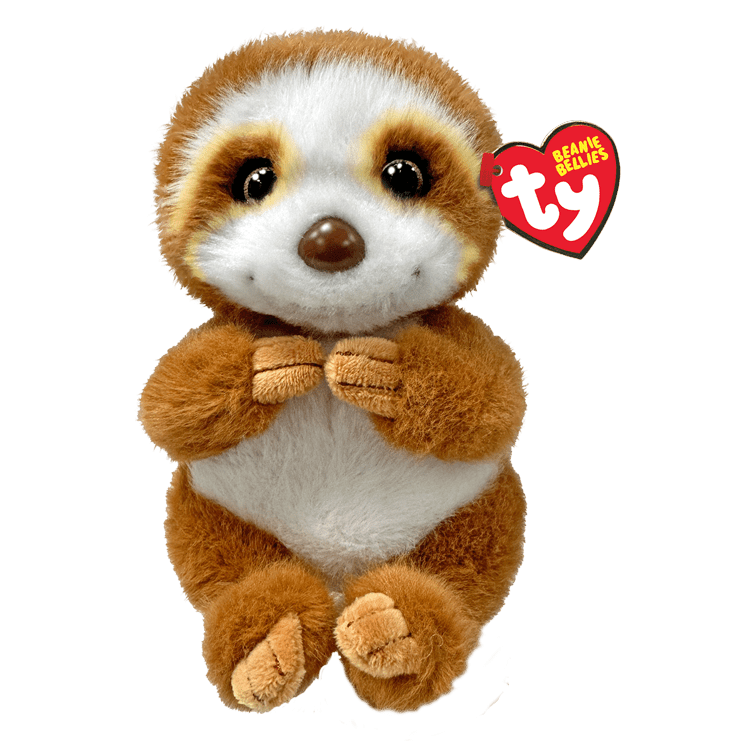Stella the Sloth – TY Beanie Bellies Plush Toy - Something Different Gift Shop