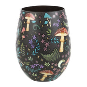 Stemless Wine Glass - Dark Forest - Something Different Gift Shop