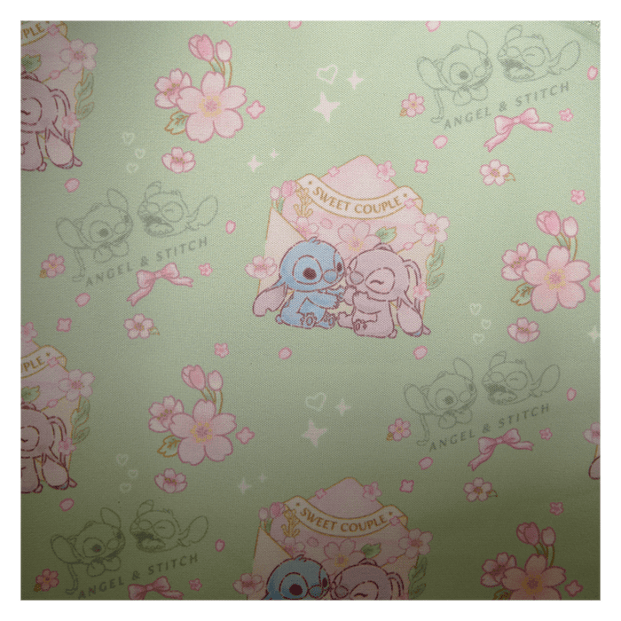 Stitch & Angel Cherry Blossom All - Over Print Mini Backpack - Something Different Gift Shop