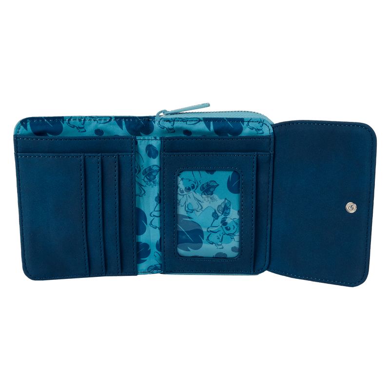 Stitch Embroidered Floral Wallet - Something Different Gift Shop