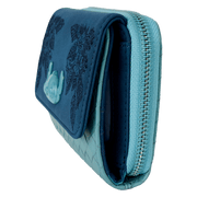 Stitch Embroidered Floral Wallet - Something Different Gift Shop