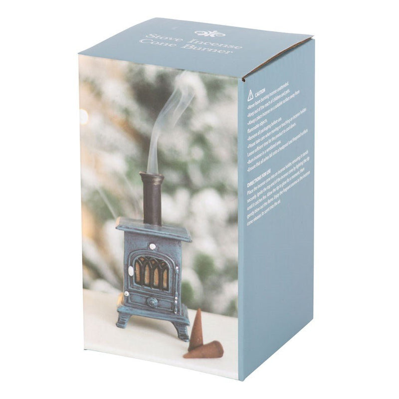 Stove Shaped Incense Cone Burner - Something Different Gift Shop
