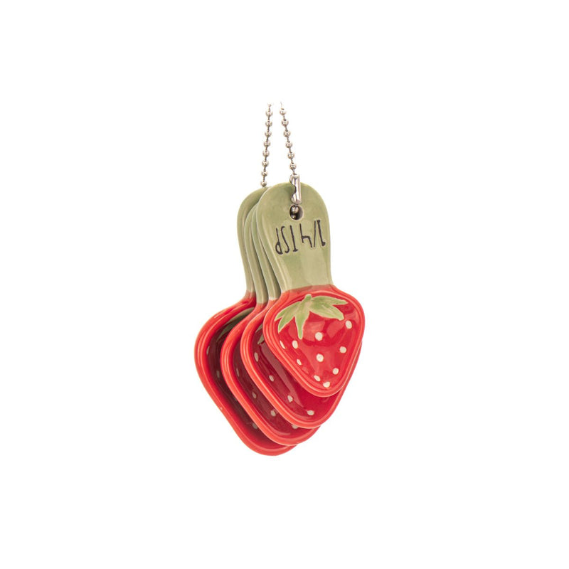 Strawberry Measuring Spoons - Something Different Gift Shop