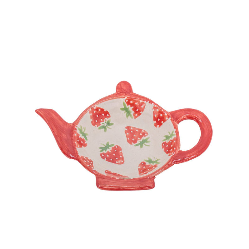 Strawberry Teabag Dish - Something Different Gift Shop
