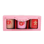Sugarplum Fun Christmas Votive Candle Trio - Something Different Gift Shop