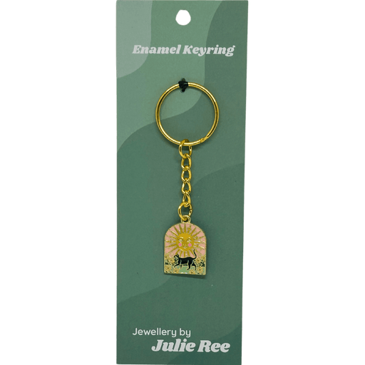 Sun & Cat Tarot Keyring – Jewellery By Julie Ree - Something Different Gift Shop