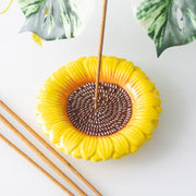Sunflower Incense Stick Holder - Something Different Gift Shop
