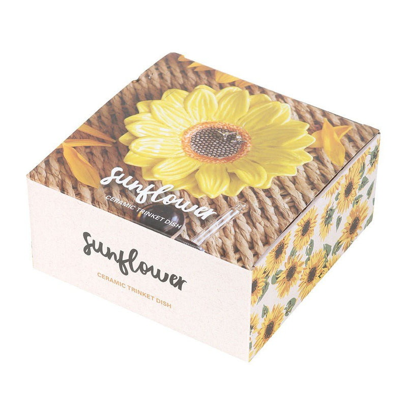 Sunflower Trinket Dish - Something Different Gift Shop