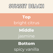 Sunset Beach Segment Wax Melt - Something Different Gift Shop