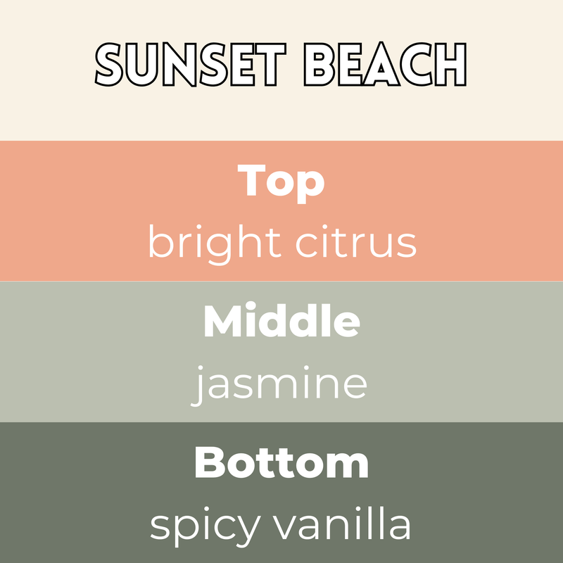 Sunset Beach Segment Wax Melt - Something Different Gift Shop