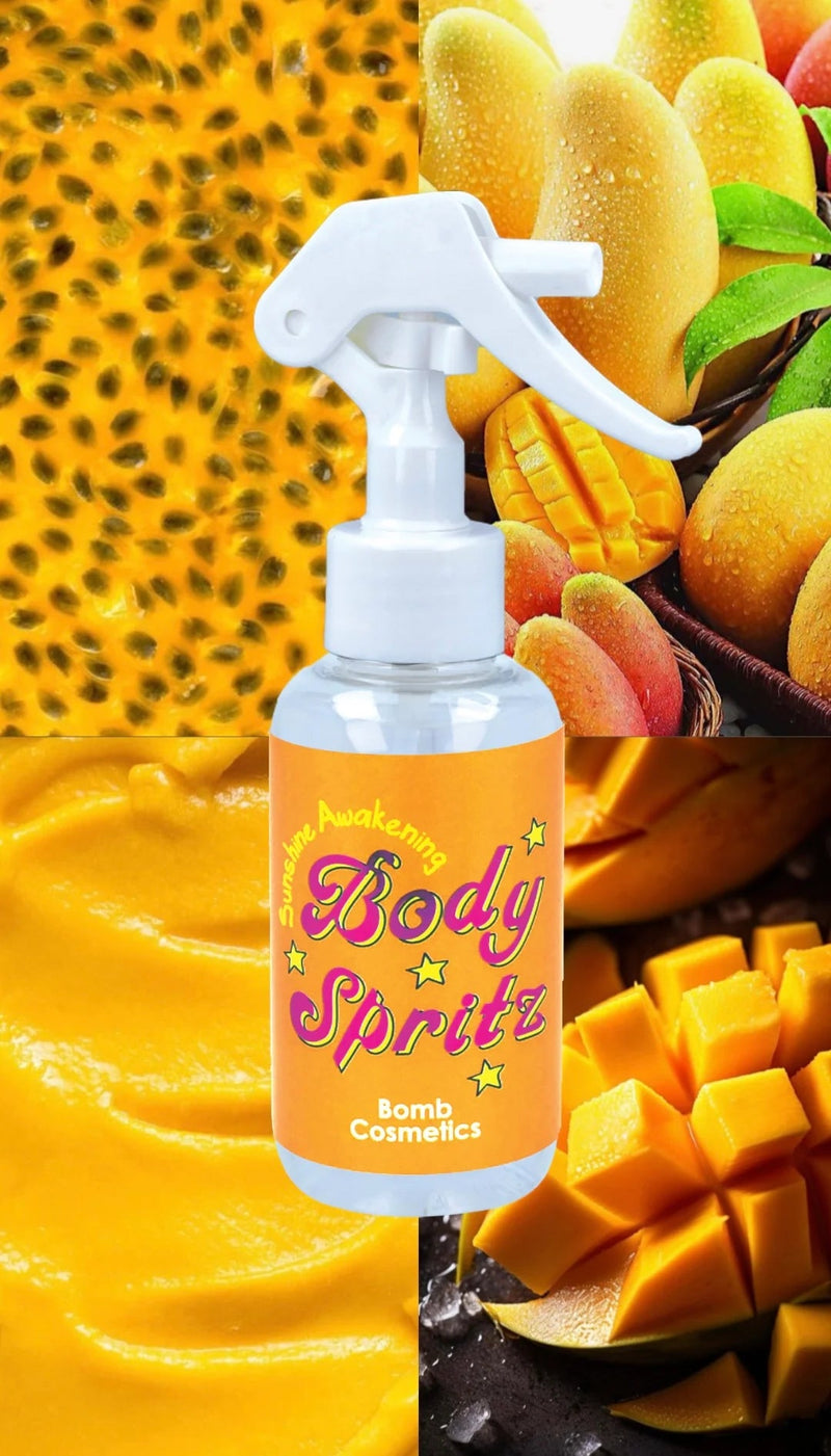 Sunshine Awakening Body Spritz – Citrus Body Mist - Something Different Gift Shop