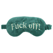 Sweary Velvet Sleep Mask - Something Different Gift Shop