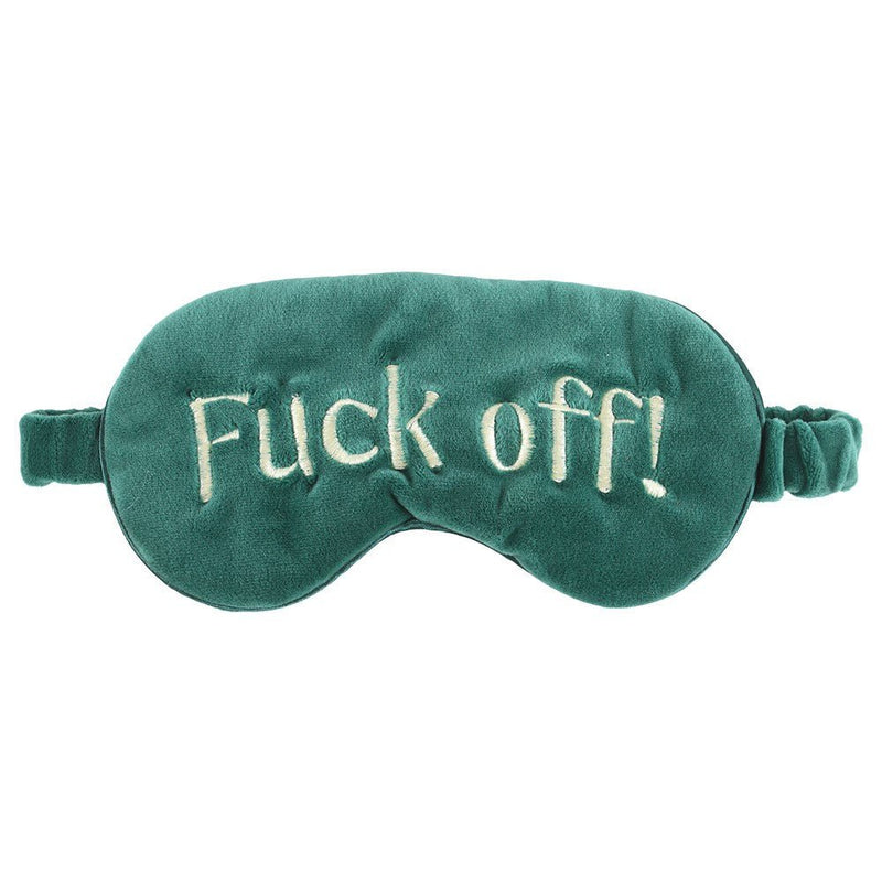Sweary Velvet Sleep Mask - Something Different Gift Shop