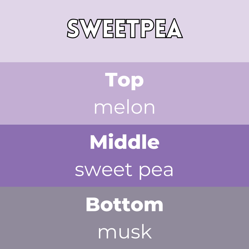 Sweetpea Segment Wax Melt - Something Different Gift Shop