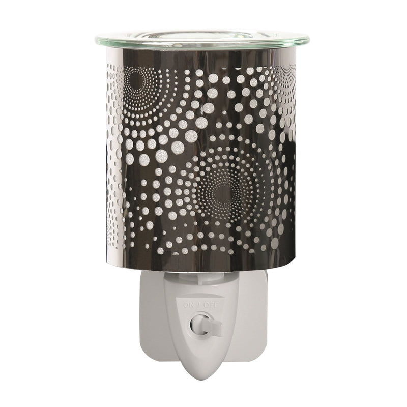 Swirl Dot Plug - In Wax Melt Burner - Something Different Gift Shop