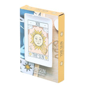 Tarot The Sun trinket dish presented in illustrated gift box.

