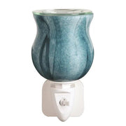 Teal Swirl Plug - In Wax Melt Burner - Something Different Gift Shop