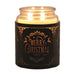 Tealight Wax Melter and Candle Holder - Black & Gold Silhouette Merry Christmas - Something Different Gift Shop