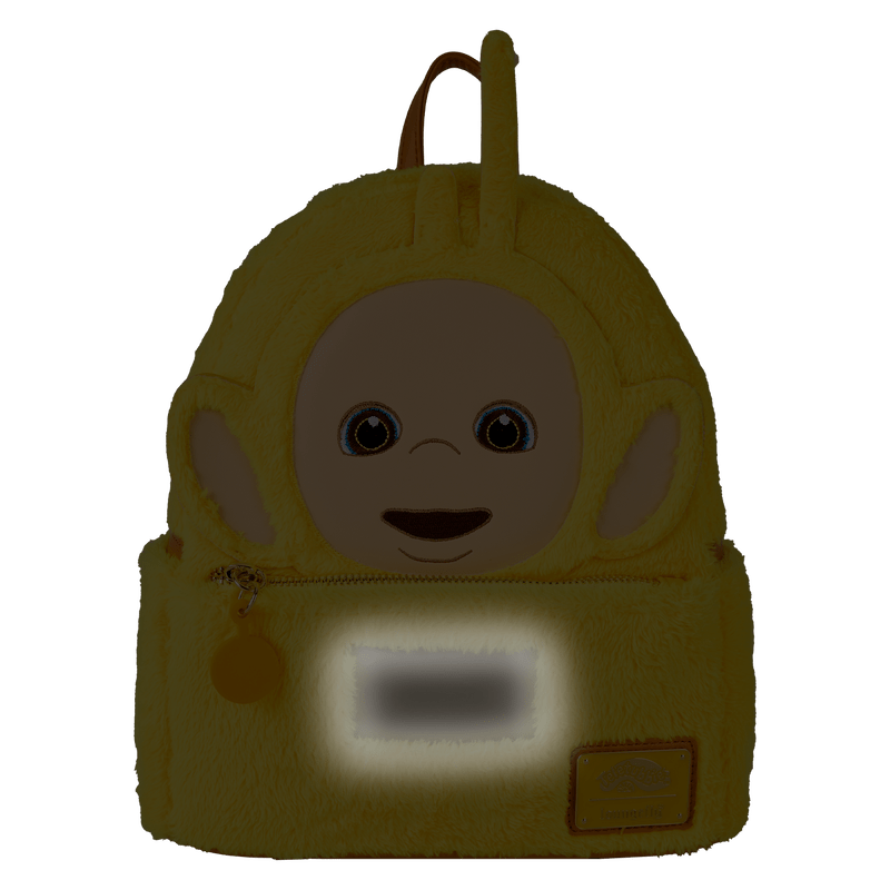 Teletubbies Laa - Laa Plush Cosplay Light Up Mini Backpack - Something Different Gift Shop
