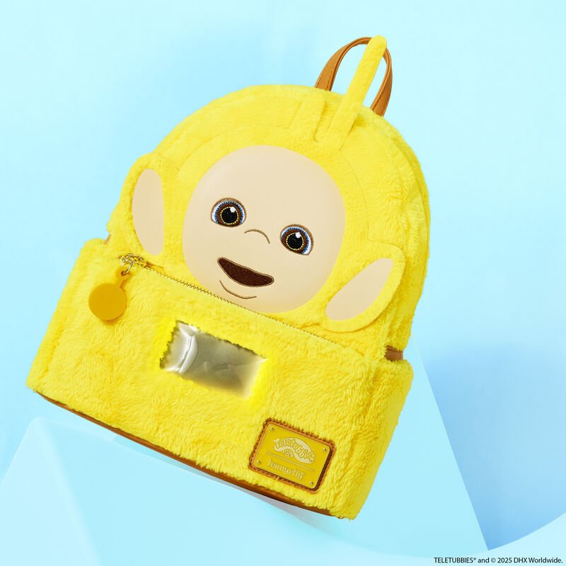 Teletubbies Laa - Laa Plush Cosplay Light Up Mini Backpack - Something Different Gift Shop