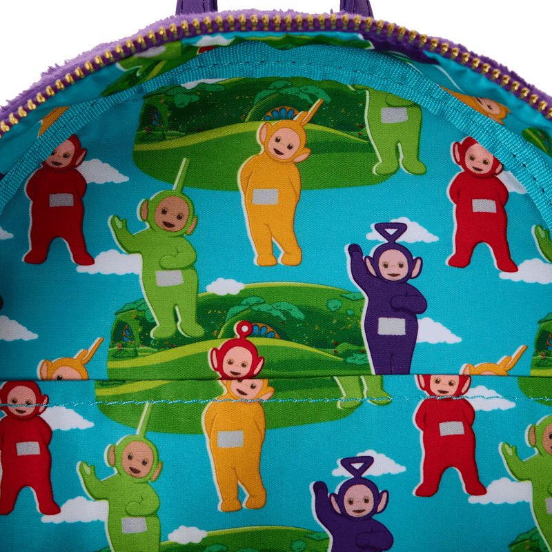 Teletubbies Tinky - Winky Plush Cosplay Light Up Mini Backpack - Something Different Gift Shop