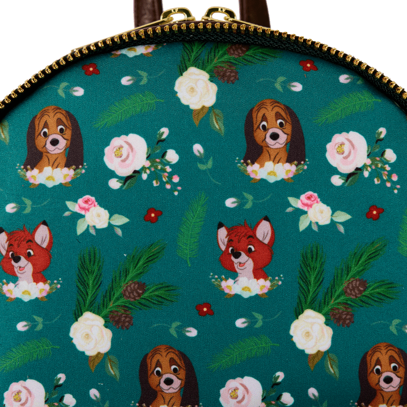 The Fox and the Hound Forest Floral Mini Backpack - Something Different Gift Shop