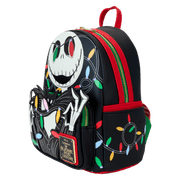The Nightmare Before Christmas Jack Skellington String Lights Light Up Glow Mini Backpack - Something Different Gift Shop