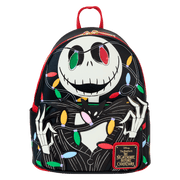 The Nightmare Before Christmas Jack Skellington String Lights Light Up Glow Mini Backpack - Something Different Gift Shop