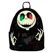 The Nightmare Before Christmas Jack Skellington String Lights Light Up Glow Mini Backpack - Something Different Gift Shop
