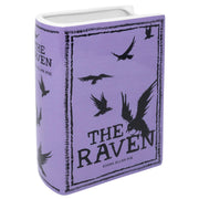 The Raven gothic ceramic book vase inspired by Edgar Allan Poe