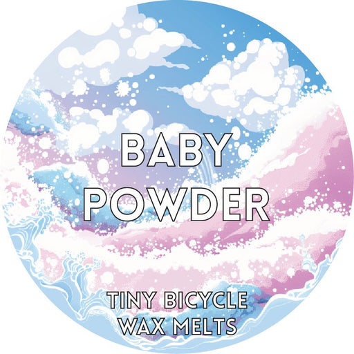 Tiny Bicycle Baby Powder Segment Wax Melt - Something Different Gift Shop
