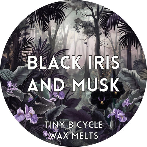 Tiny Bicycle Black Iris and Musk Segment Wax Melt - Something Different Gift Shop